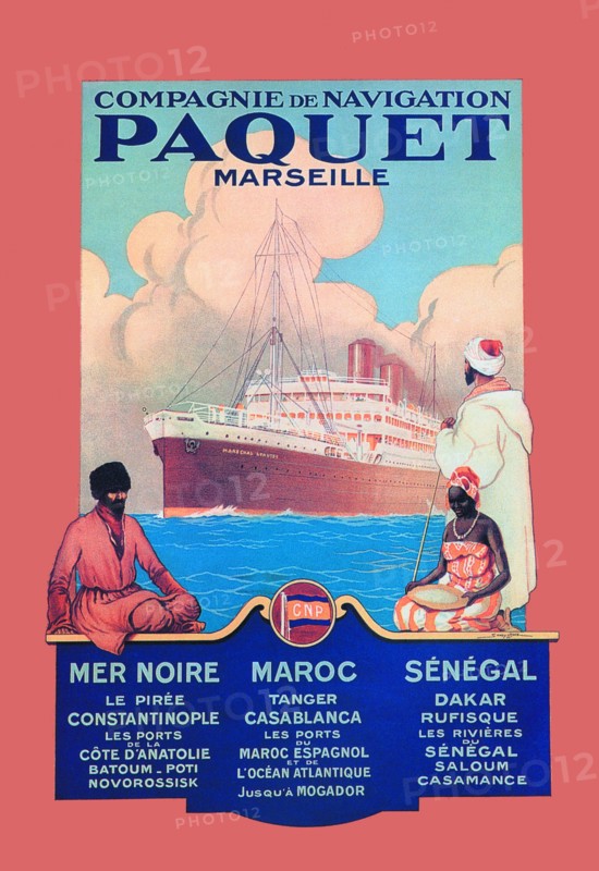 Marseille Cruise Package: Black Sea-Morocco-Senegal 1927