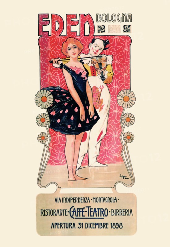 Eden: Ristorante-Caffe-Teatro-Birreria 1898