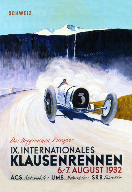 Driving in the Mountains 1932