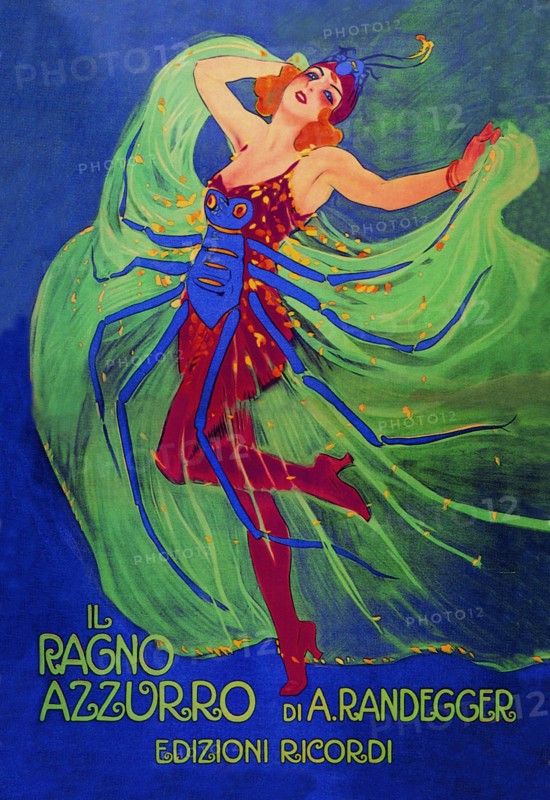 Ragno Azzurro (The Blue Spider) 1912