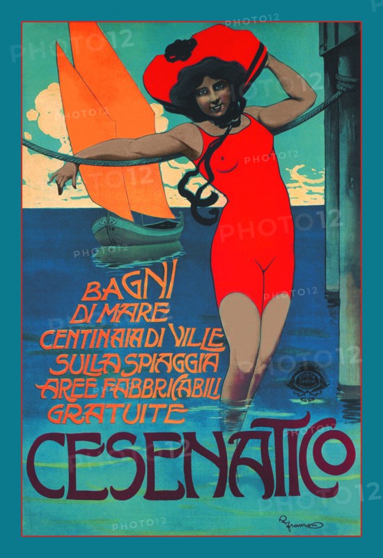 Cesenatico (Woman in Red)
