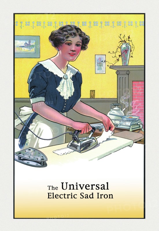 Universal Electric Sad Iron 1925