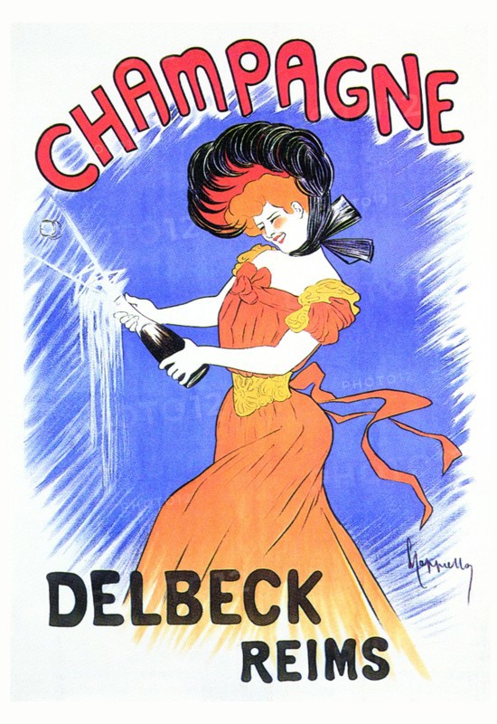 Delbeck Reims Champagne 1902