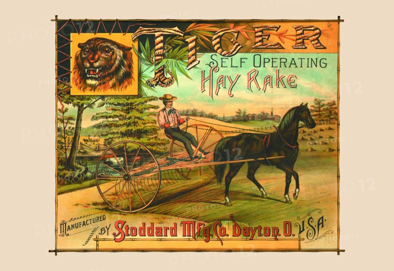 Tiger Self Operating Hay Rake