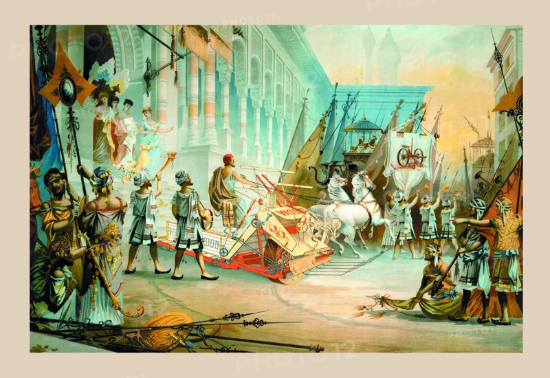 Walter A. Wood Grain Binder - Triumphant Entry into Constantinople