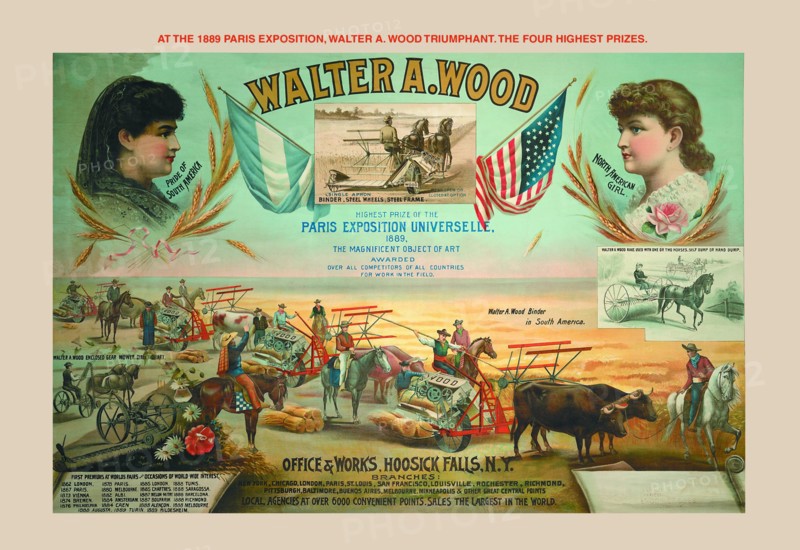 Walter A. Wood - Paris Exposition, 1889 1889