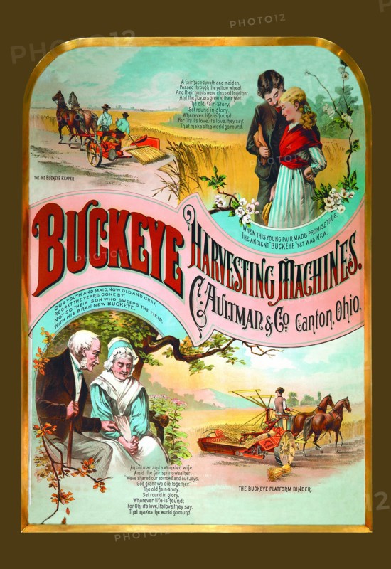 Buckeye Mower and Reaper Family for 1872 1872