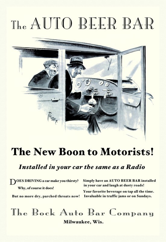 Auto Beer Bar 1933