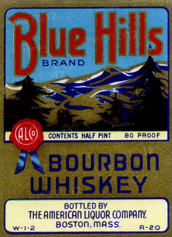 Blue Hills Bourbon Whiskey
