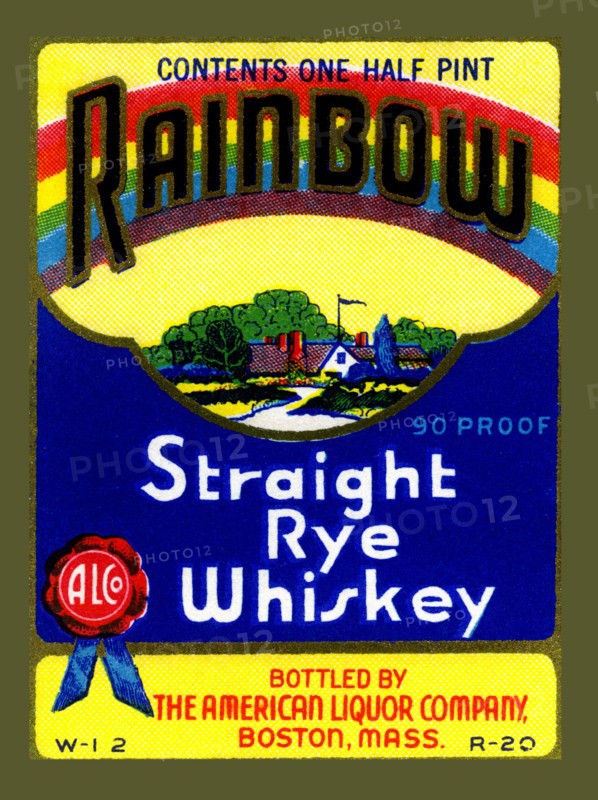 Rainbow Straight Rye Whiskey