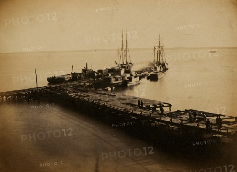Burnside Wharf 1863