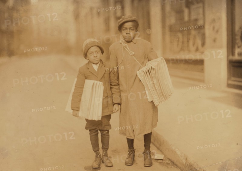 Black Newsboys 1912