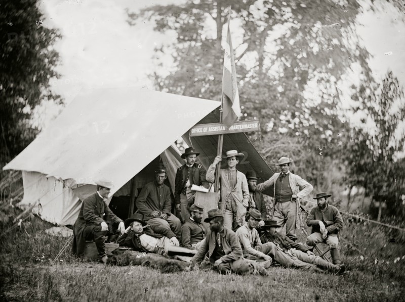 Fairfax Courthouse, Virginia. Capt. J.B. Howard, Office of Assistant Quartermaster, Army of the Potomac  1863