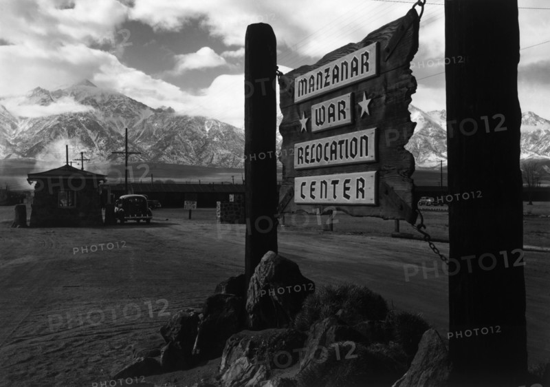 Entrance to Manzanar 1943