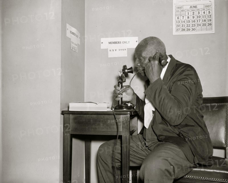 "Old Harry" - African American works at the House Ways & Means Committee 1937