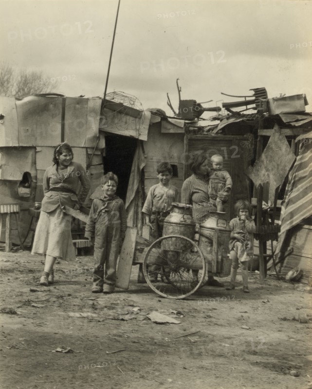 Milk Cans, Carts & Thumb Sucking 1935
