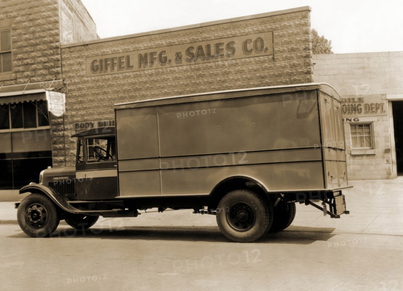 Giffel Manufacturing & Sales Company Delivery Truck