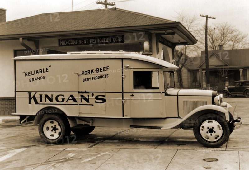 Kingan's "Reliable" Pork-Beef Dairy Products Delivery Truck