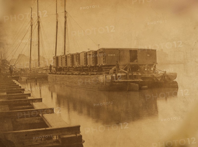 View down the Potomac from Union Arch 1863