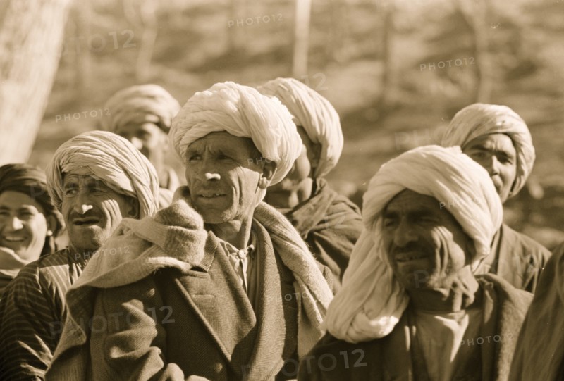 Afghanis during Visitation of President Eisenhower to Kabul 1959
