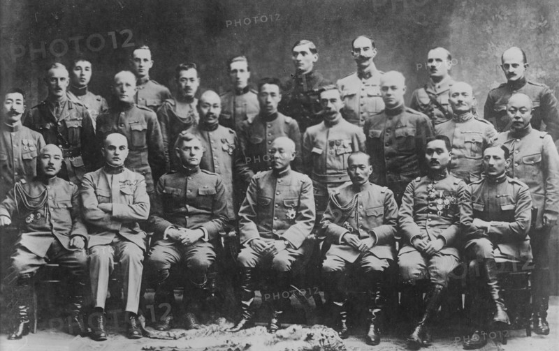 Allied missions at Vladivostok for the Siberian Intervention 1919