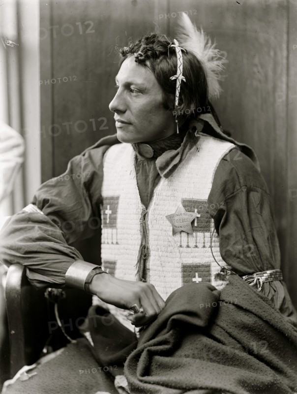 Buffalo Bill American Indian portrait 1900