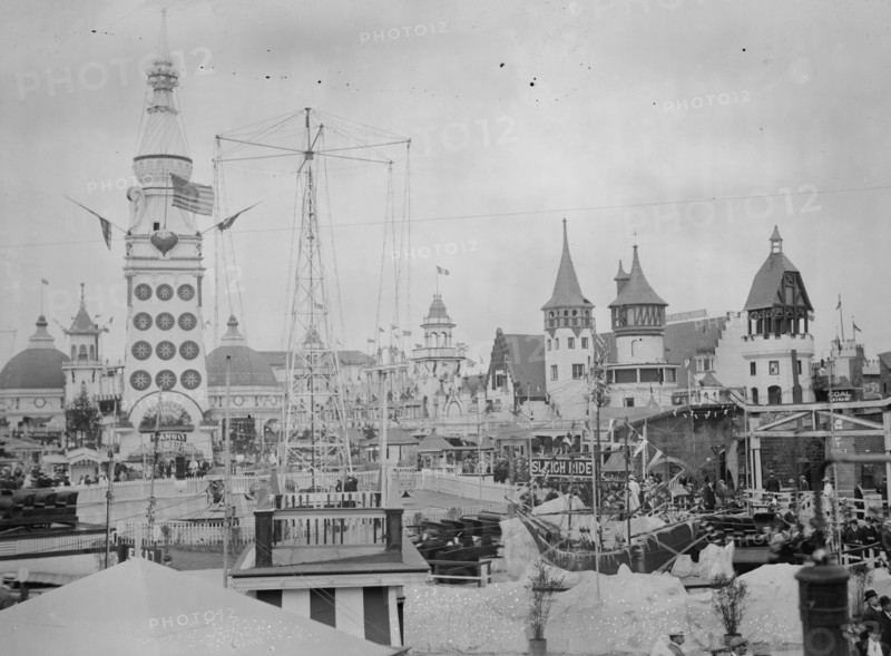Amusement Rides at Coney Island