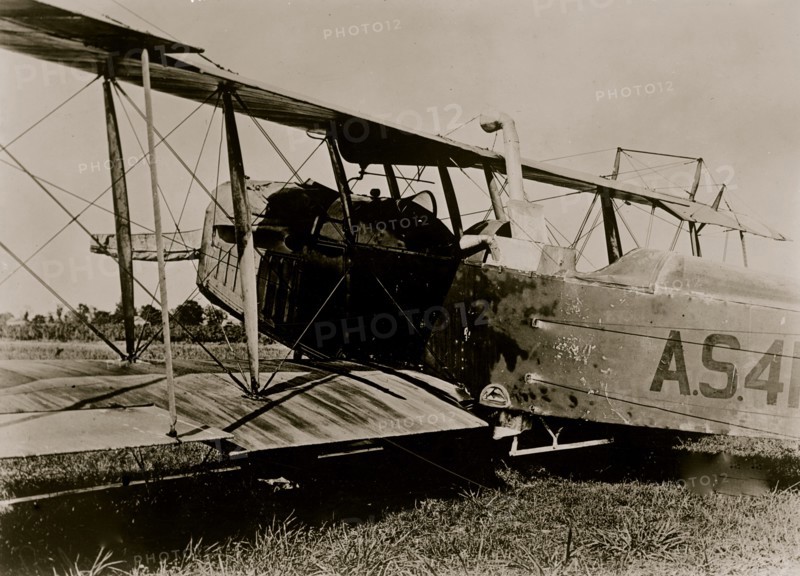 Army plane and Cotton Duster