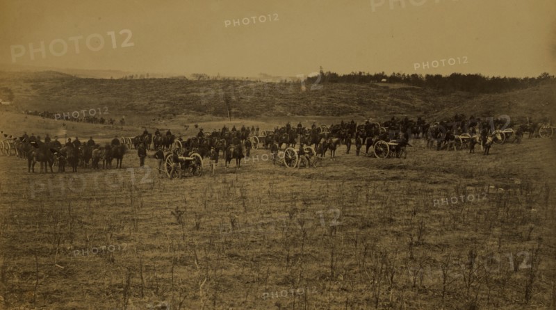 Battery of thirty-two pounders, Fredericksburg, May 3, 1863 1863