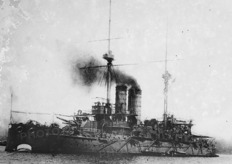 Japanese Warship Asahi 1905