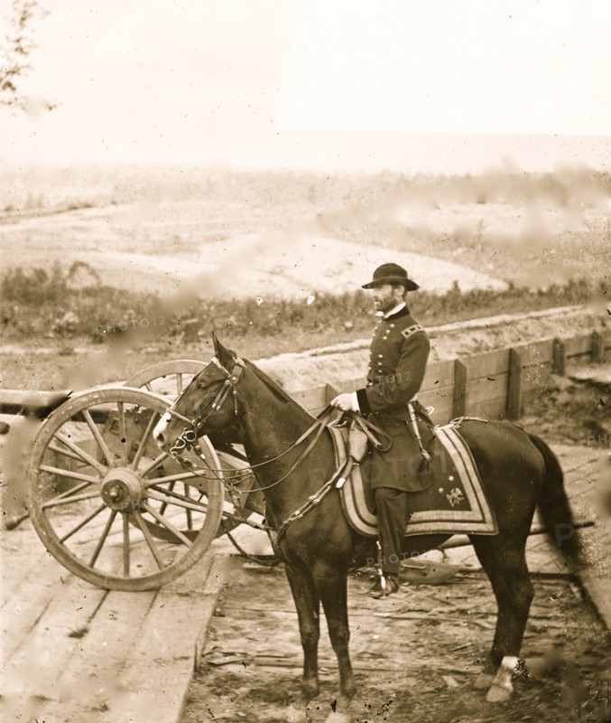 General William Tecumseh Sherman on Horseback 1864