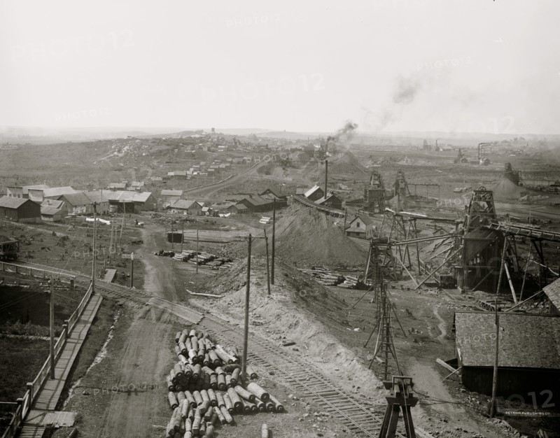 Aurora iron mines, Ironwood, Mich. 1890