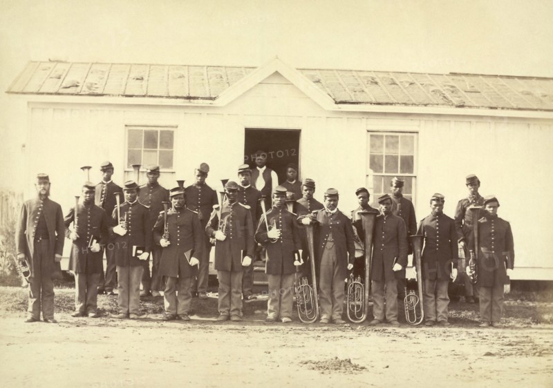 Band of 107th U.S. Colored Infantry 1865