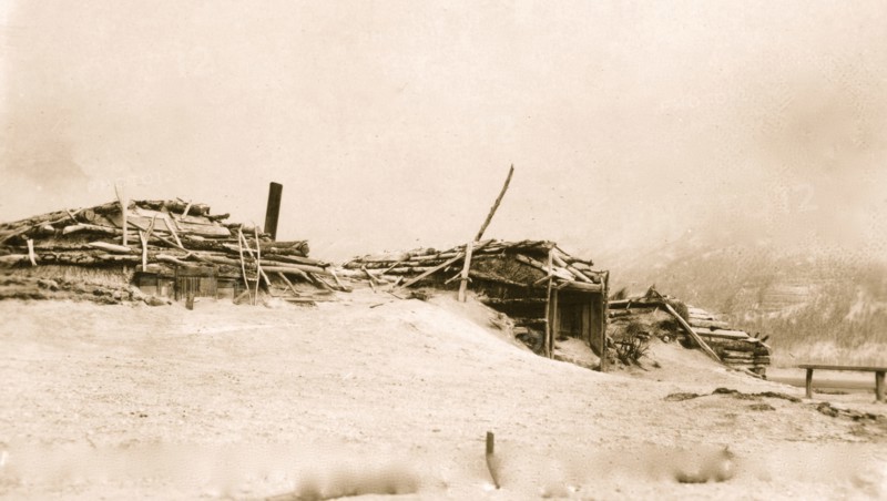 Barbaras homes buried in volcanic ash