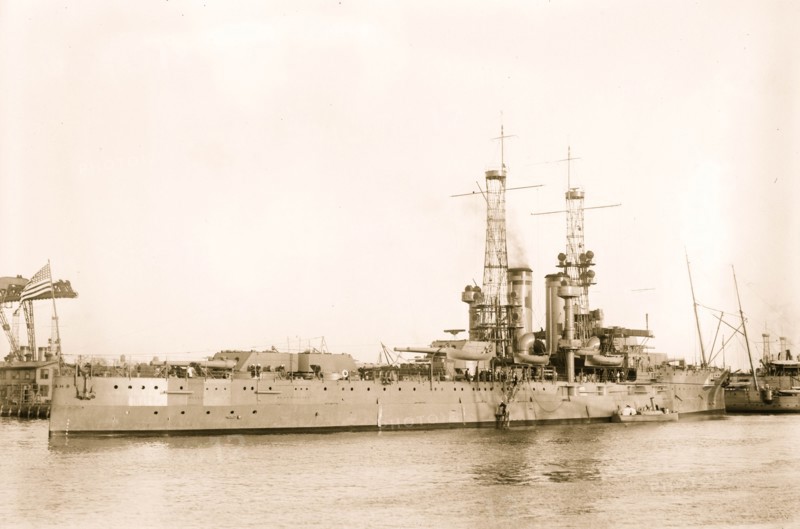 Battleship Utah 1912