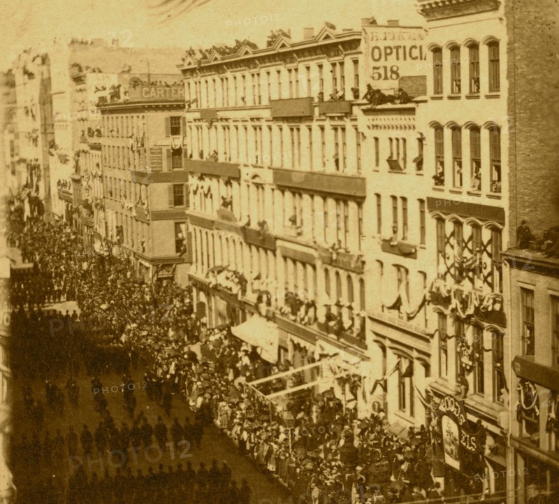 The Funeral of President Lincoln, New-York, April 25th, 1866 1866