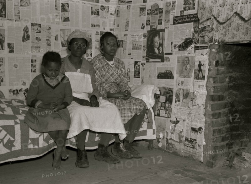 Descendants of slaves of the Pettway plantation. 1937
