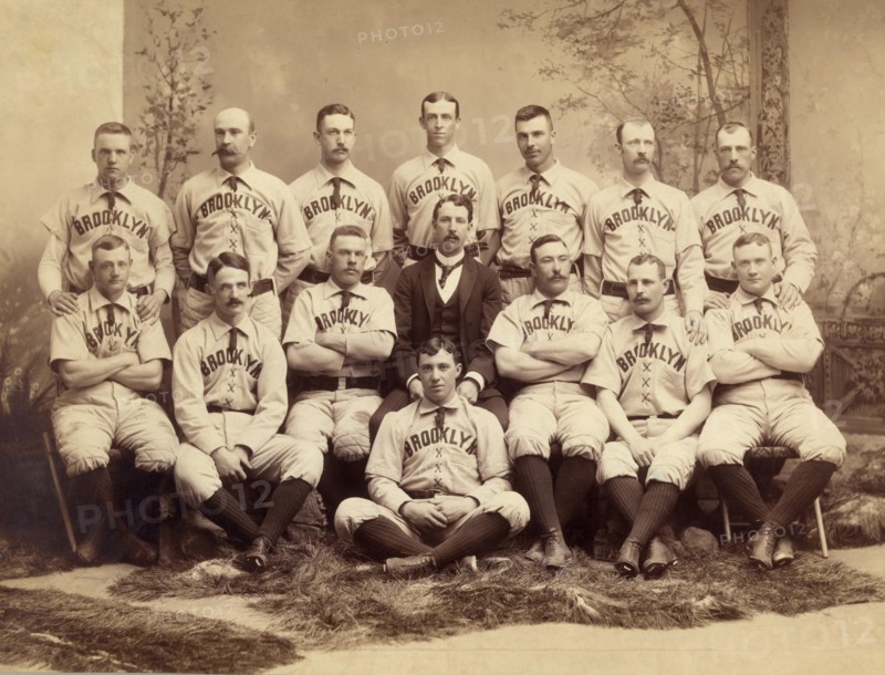 Brooklyn base ball team, 1889 1889