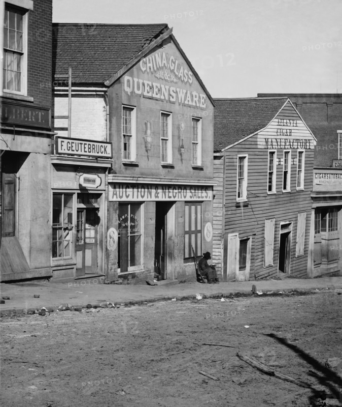 Auction & Black Sales, Whitehall Street 1864