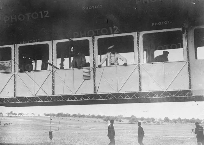 Cabin of Zeppelin airship