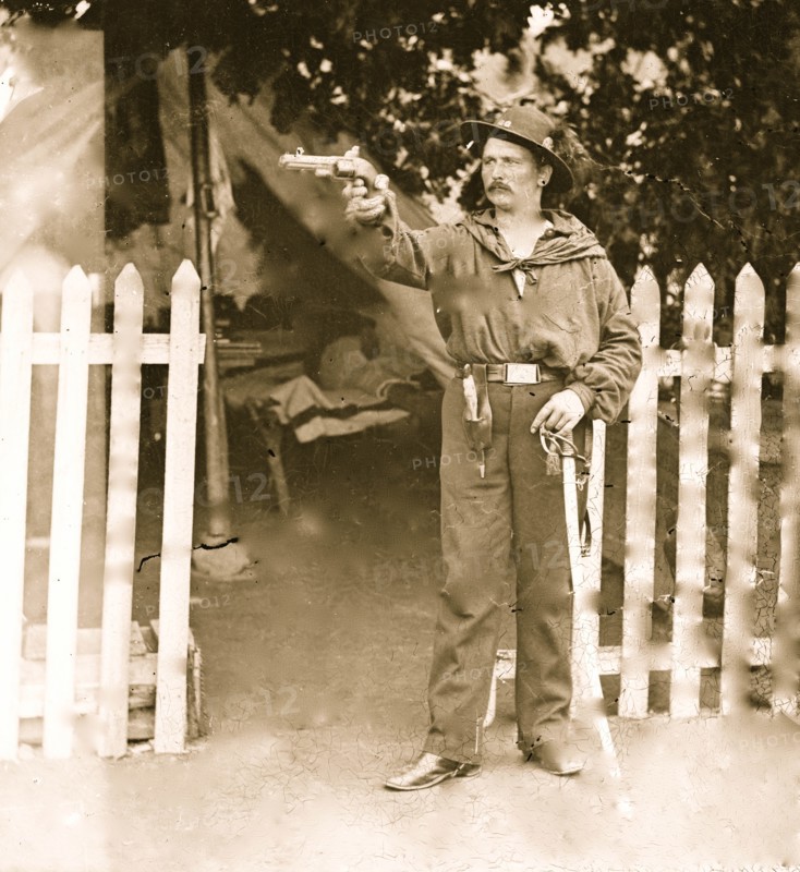 Capt. Schwartz, sharpshooter, 39th New York Regiment. (Garibaldi Guard) 1863
