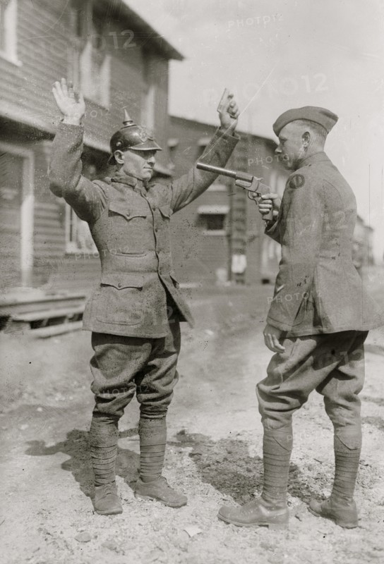 Captured German Soldier