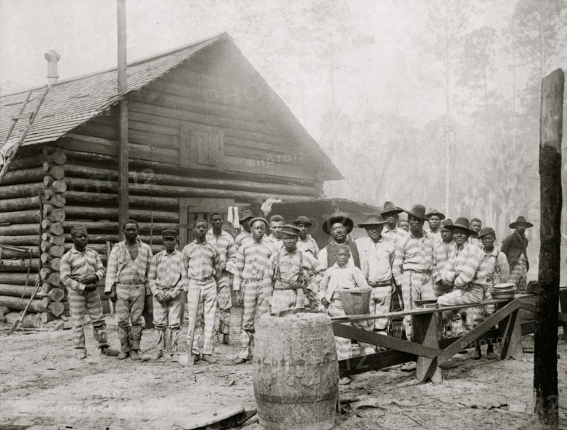 A chain gang 1898