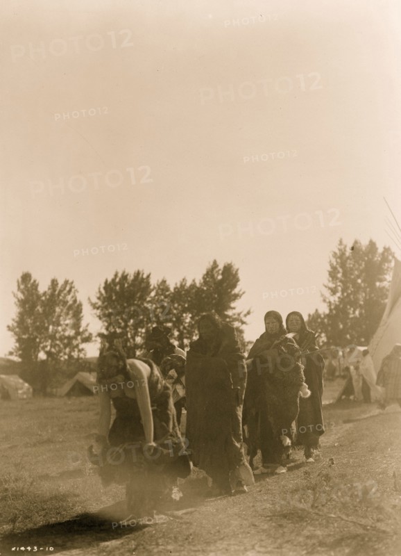 Departure from Preparation lodge--Cheyenne 1927