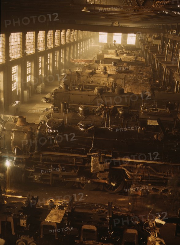 Locomotive Factory Floor 1942