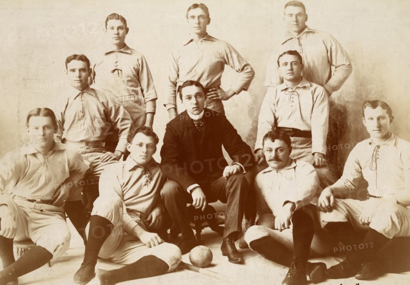 Chicago indoor baseball team 1897