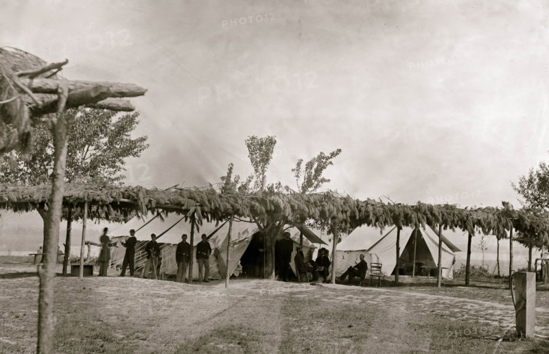 City Point, Va. Tents of the general hospital 1864