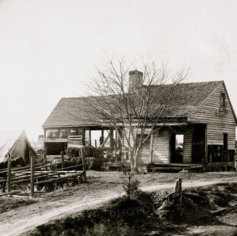 City Point, Virginia (vicinity). Building used as a stable 1863