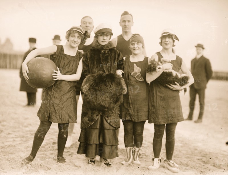Coney Island Bathers 1915