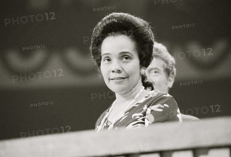 Coretta Scott King at the Democratic National Convention, New York City 1976